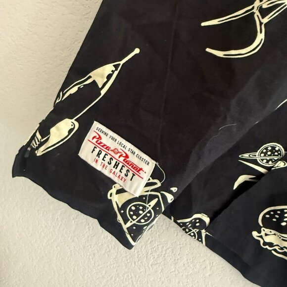 Disney Parks Toy Story Pizza Planet Camp Shirt Button Down Medium - Picture 4 of 7